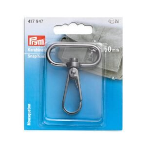 Prym Karabinkrok 40x60mm – Gunmetal